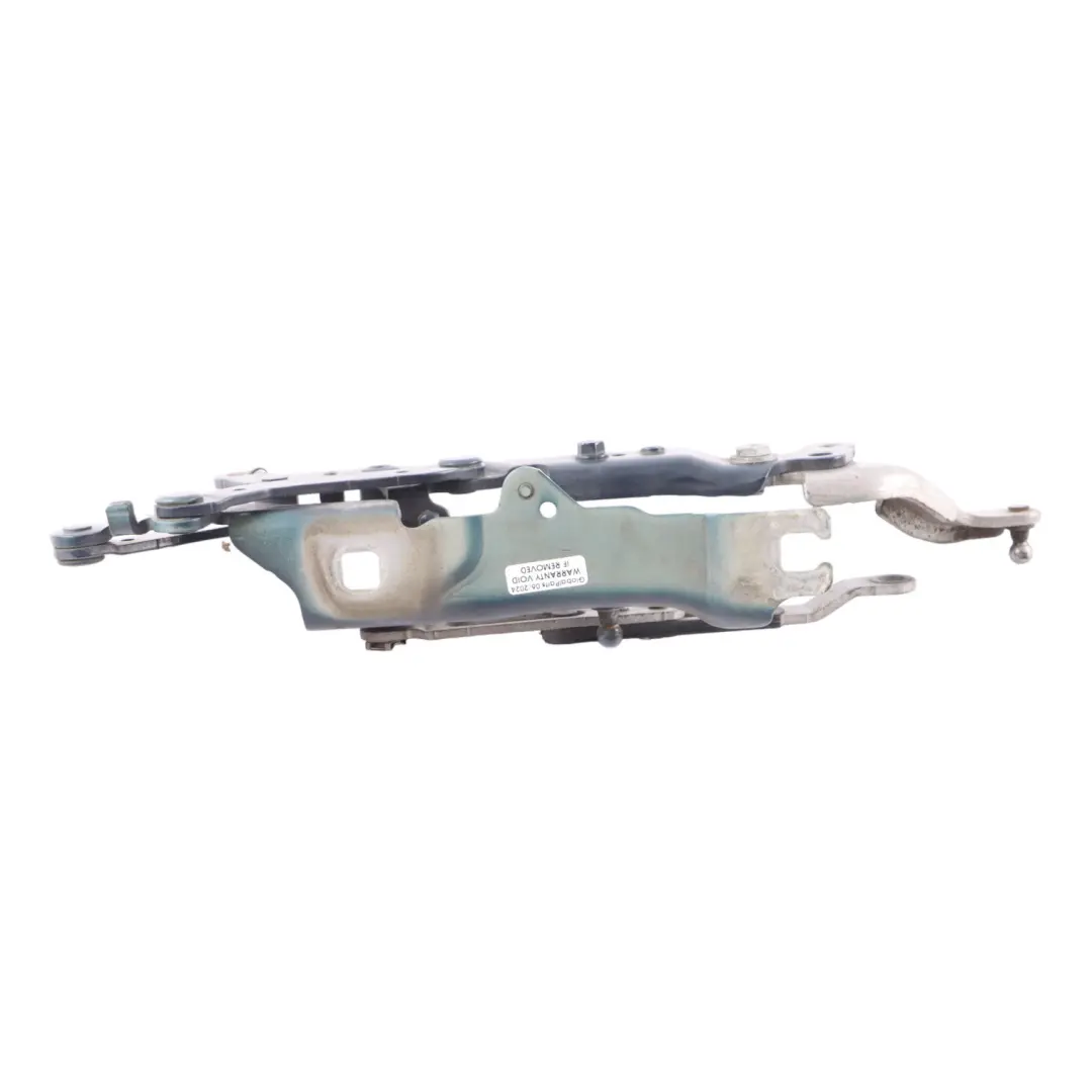 Hood Hinge Left N/S Engine Bonnet Tiefseeblau Blue Metallic - A76 to BMW F10 F11 with Part number 7207199 BMW F10 F11 Hood Hinge Left N/S Engine Bonnet Tiefseeblau Blue Metallic - A76 - SKU 7207199-DSB - Part number 7207199