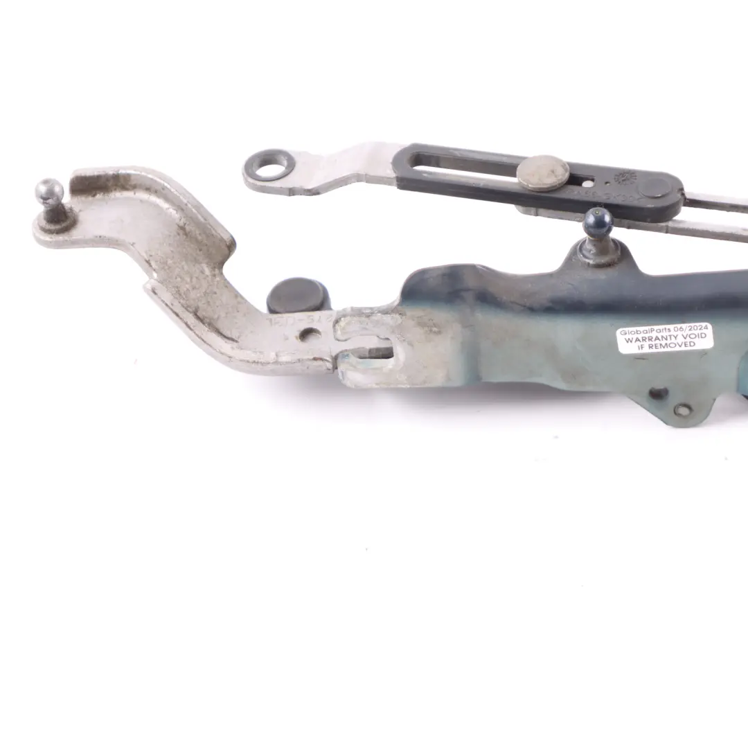 Hood Hinge Left N/S Engine Bonnet Tiefseeblau Blue Metallic - A76 to BMW F10 F11 with Part number 7207199 BMW F10 F11 Hood Hinge Left N/S Engine Bonnet Tiefseeblau Blue Metallic - A76 - SKU 7207199-DSB - Part number 7207199