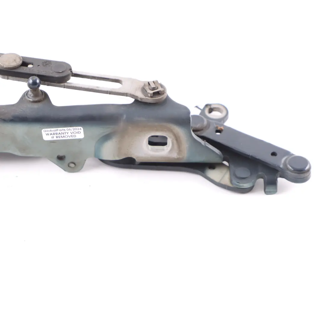 BMW F10 F11 Hood Hinge Left N/S Engine Bonnet Tiefseeblau Blue Metallic - A76 - SKU 7207199-DSB - Part number 7207199