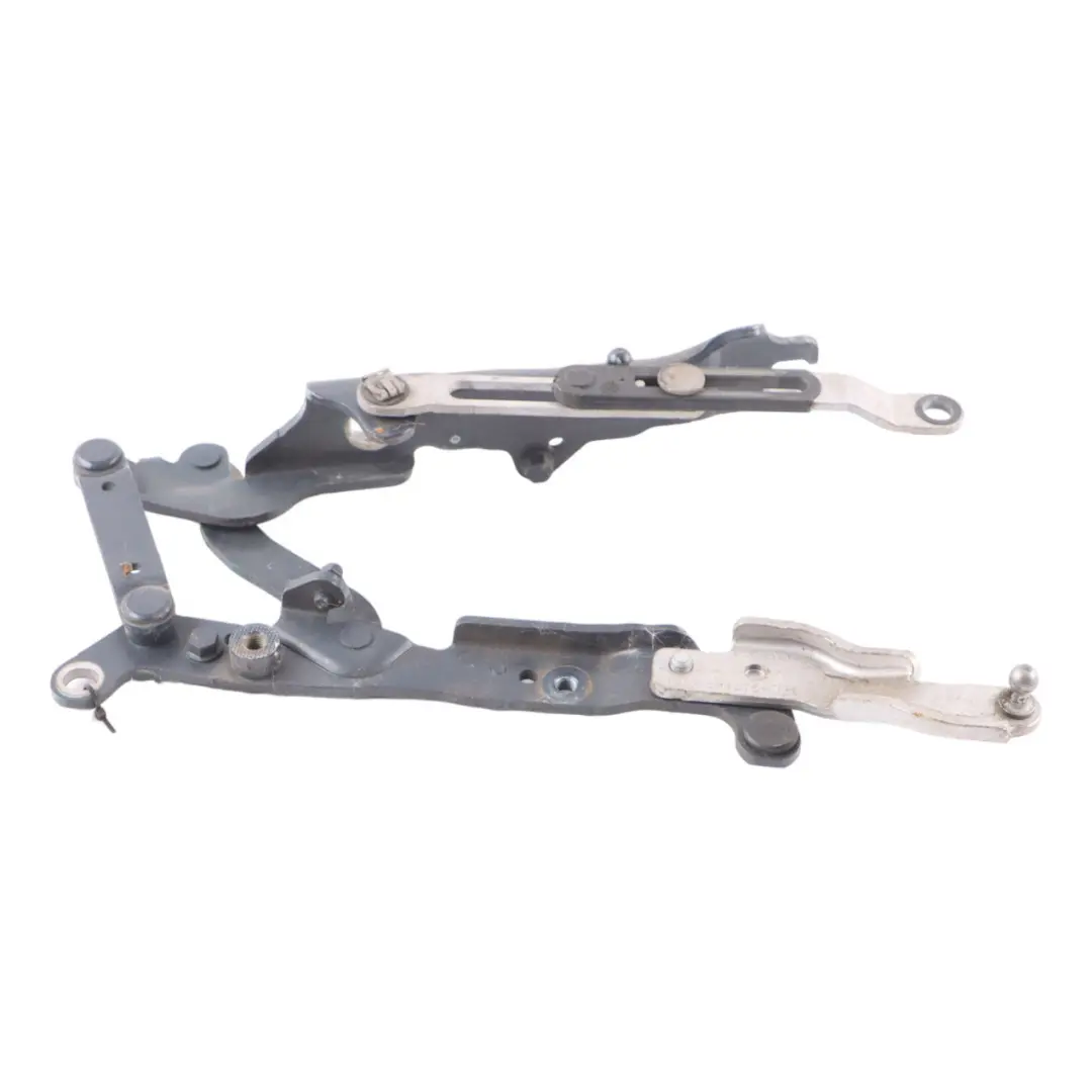 BMW F10 F11 Hood Hinge Left N/S Engine Bonnet Tiefseeblau Blue Metallic - A76 - SKU 7207199-DSB - Part number 7207199