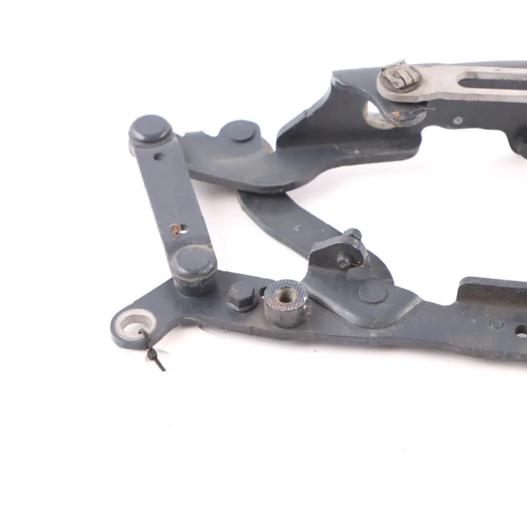 BMW F10 F11 Hood Hinge Left N/S Engine Bonnet Tiefseeblau Blue Metallic - A76 - SKU 7207199-DSB - Part number 7207199