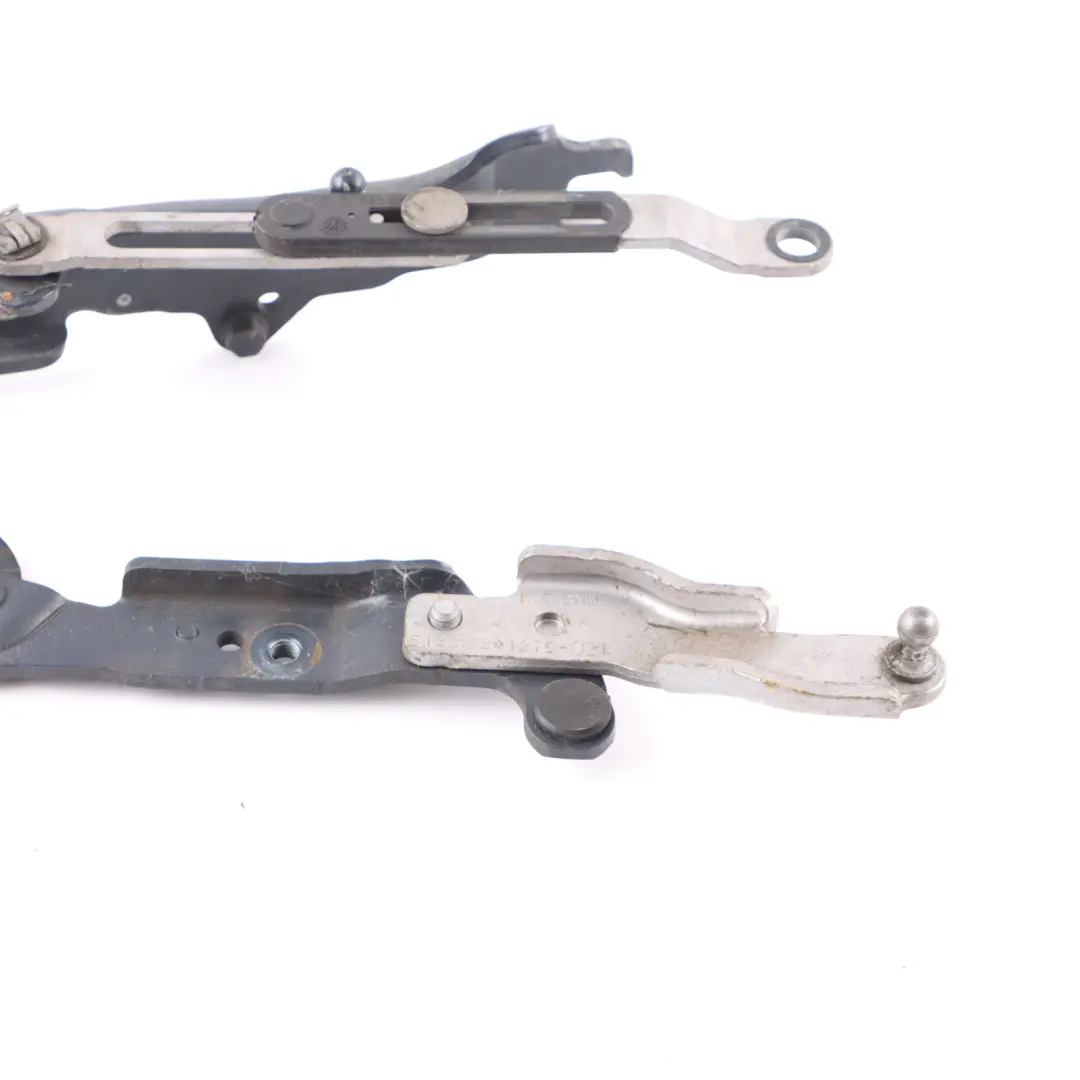 BMW F10 F11 Hood Hinge Left N/S Engine Bonnet Tiefseeblau Blue Metallic - A76 - SKU 7207199-DSB - Part number 7207199