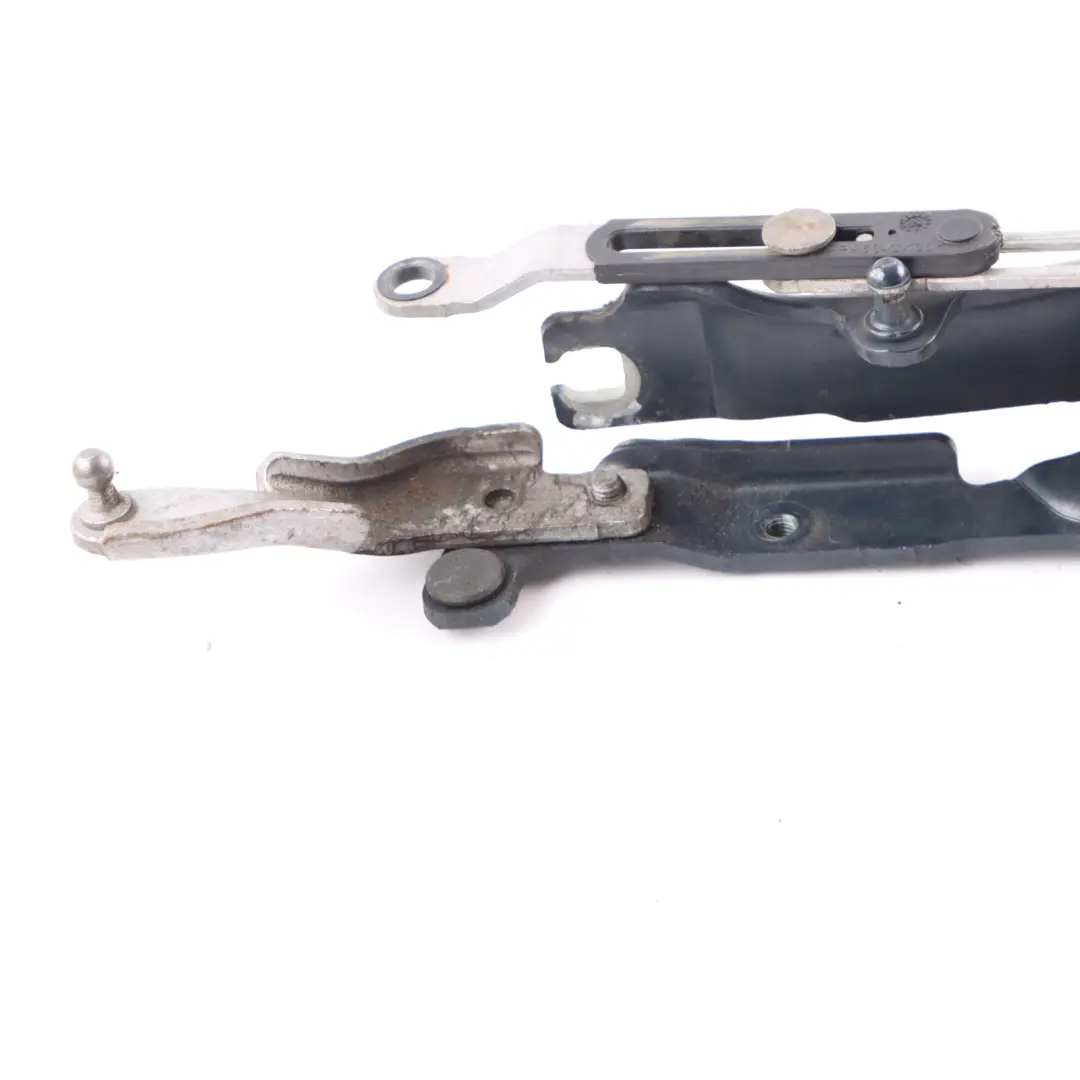 BMW F10 F11 Hood Hinge Right O/S Engine Bonnet Tiefseeblau Blue Metallic - A76 - SKU 7207200-DSB - Part number 7207200