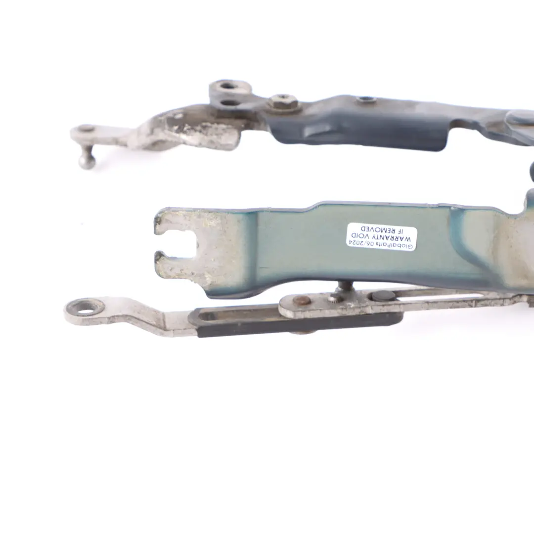 BMW F10 F11 Hood Hinge Right O/S Engine Bonnet Hinge Tiefseeblau Blue Metallic - A76 - SKU 7207200-DSB - Part number 7207200