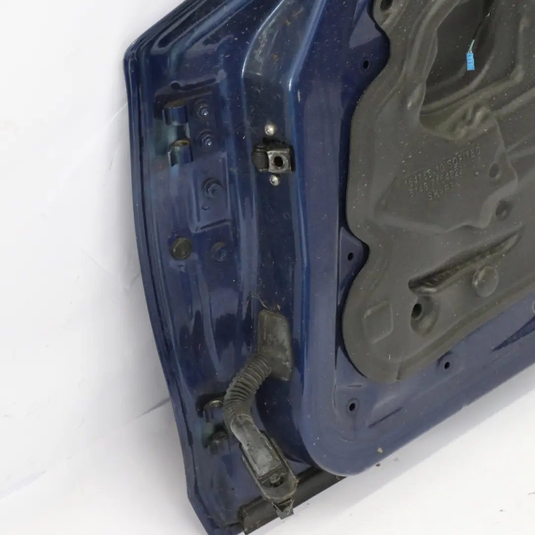 BMW E81 E82 E88 Door Front Right O/S Le Mans Blau Blue Metallic - 381 - SKU 7207446-LMB - Part number 7207446