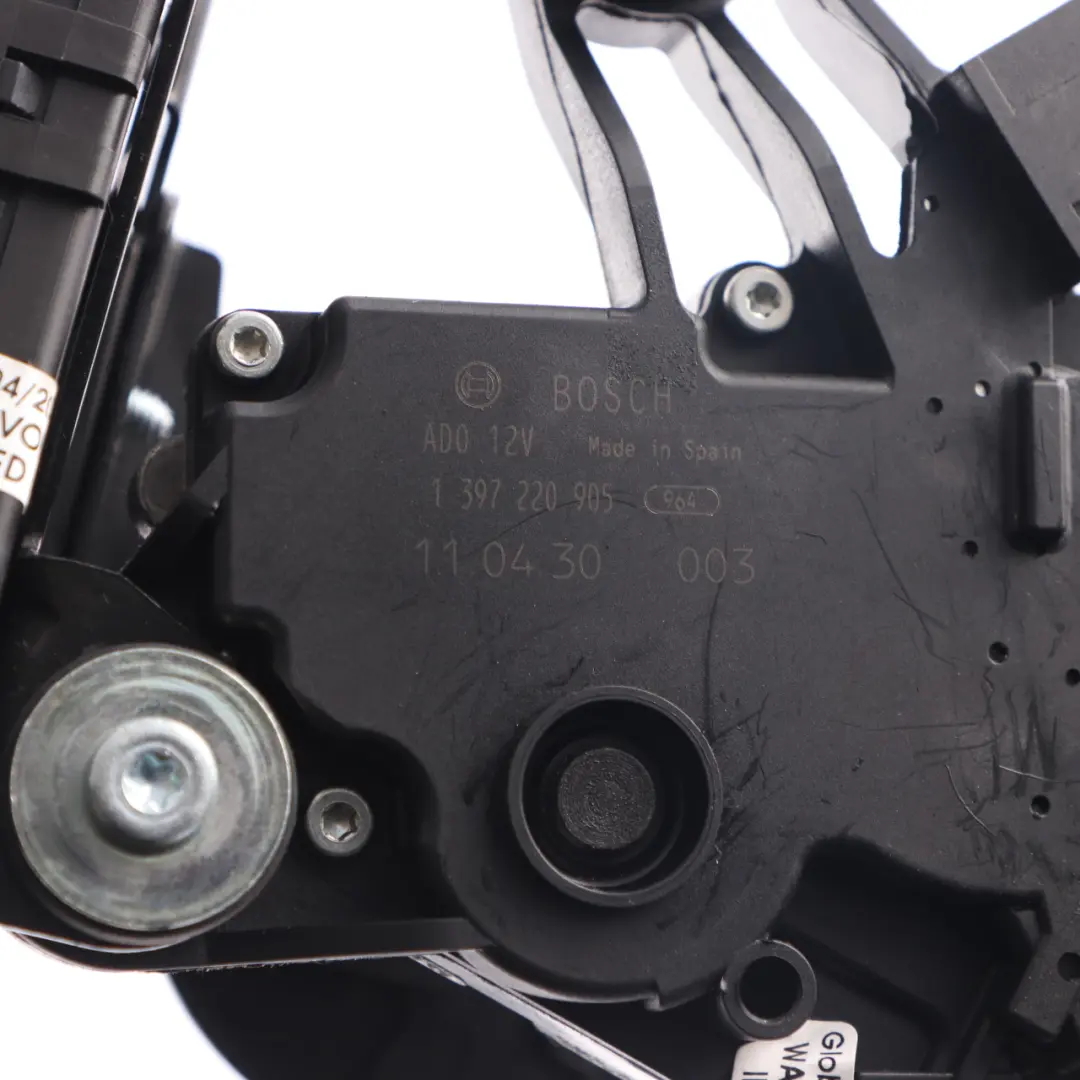 Wischer Motor BMW E61 E91 Touring Heck Scheiben Wischer Motor Antrieb für mit Teilenummer 7208601 Wischer Motor BMW E61 E91 Touring Heck Scheiben Wischer Motor Antrieb - SKU 7208601 - Teilenummer 7208601