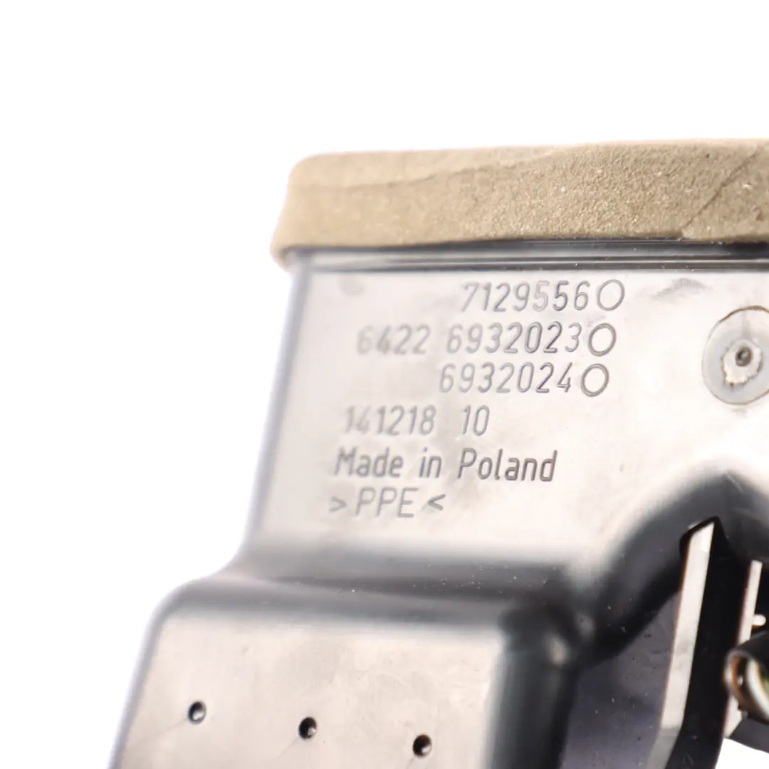 BMW E90 E91 Rear Centre Console Air Grille Vent Beige 6932023 - SKU 7210648-1 - Part number 7210648