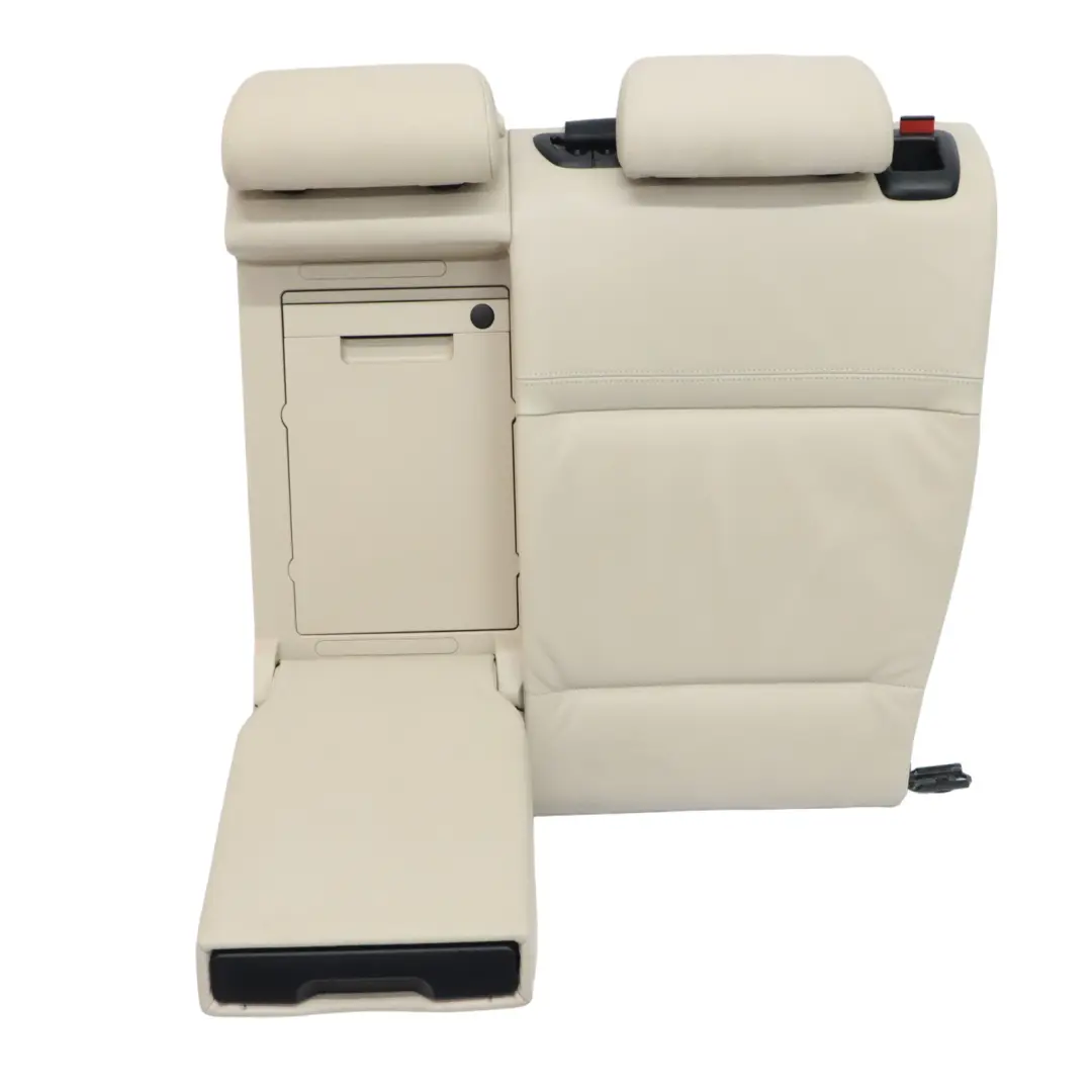 BMW E91 LCI Touring Dossier de siège arrière gauche en cuir Dakota Oyster - SKU 7212353-1 - Numéro de pièce 7212353