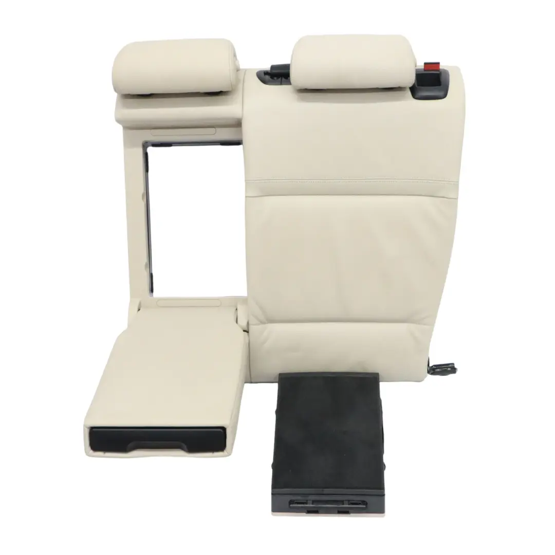 BMW E91 LCI Touring Dossier de siège arrière gauche en cuir Dakota Oyster - SKU 7212353-1 - Numéro de pièce 7212353