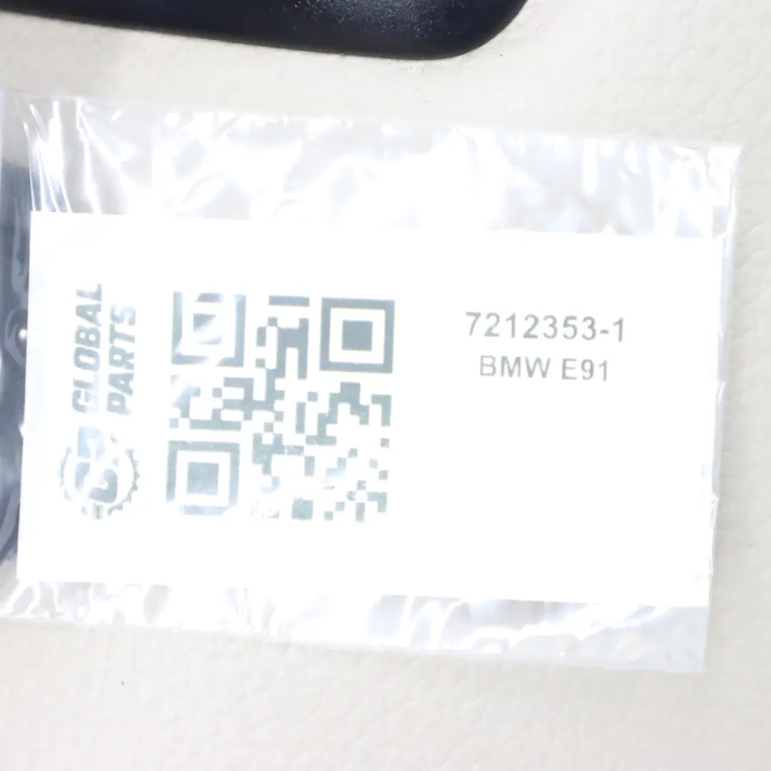 Back Seat Backrest Left N/S Leather Dakota Oyster to BMW E91 LCI Touring Rear with Part number 7212353 BMW E91 LCI Touring Rear Back Seat Backrest Left N/S Leather Dakota Oyster - SKU 7212353-1 - Part number 7212353