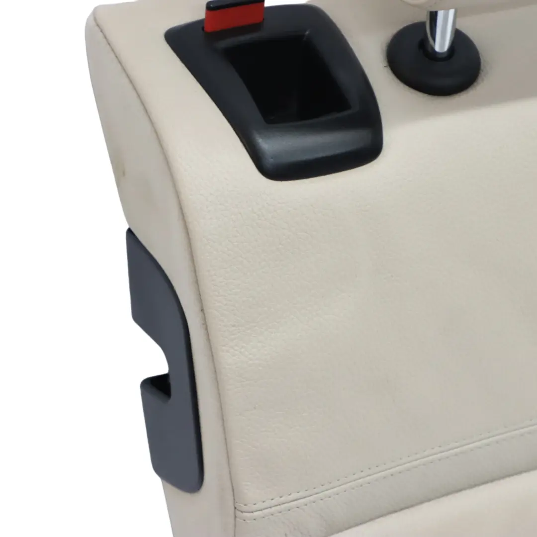BMW E91 Touring Rück sitz Rückenlehne Rechts Leder Dakota Oyster - SKU 7212364-1 - Teilenummer 7212364