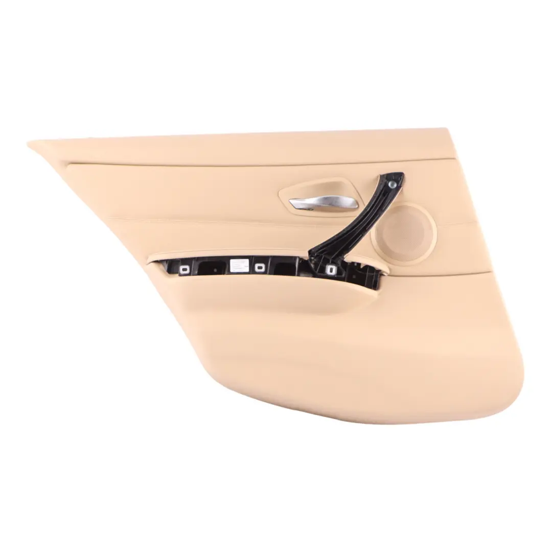 BMW E91 LCI Door Card Rear Left N/S Door Lining Beige Leather Trim Panel - SKU 7217623 - Part number 7217623