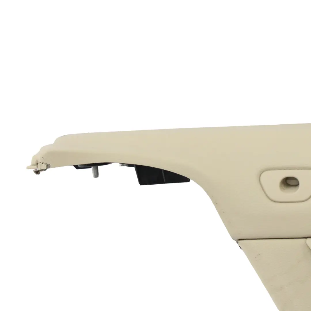 Posteriore Sinistra Rivestimento Pannello Pelle Crema Beige per BMW 3 E93 Cabrio con numero di parte 7218919 BMW 3 E93 Cabrio Posteriore Sinistra Rivestimento Pannello Pelle Crema Beige - SKU 7218919 - Numero di parte 7218919