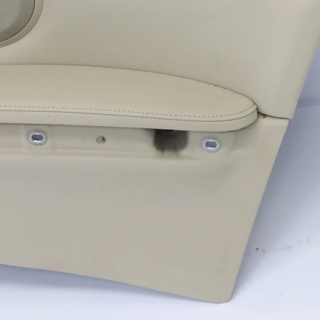 BMW E93 Lateral Trim Panel Rear Right O/S Cabrio Lining Leather Cream Beige - SKU 7218932 - Part number 7218932
