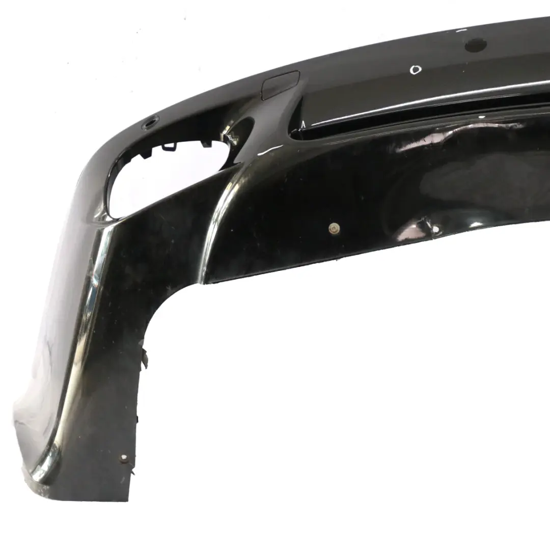 BMW X5 E70 LCI Bumper Rear Trim Panel Black Sapphire Metallic - 475 - SKU 7227787-BS - Part number 7227787