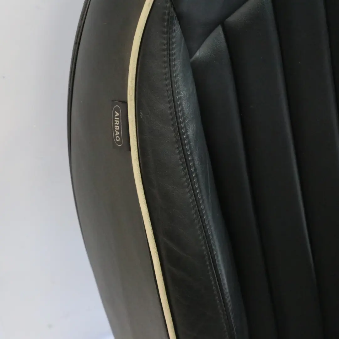 MINI Cooper One R55 R56 R57 Sport Siège avant droit en cuir noir - SKU 7229550-3 - Numéro de pièce 7229550
