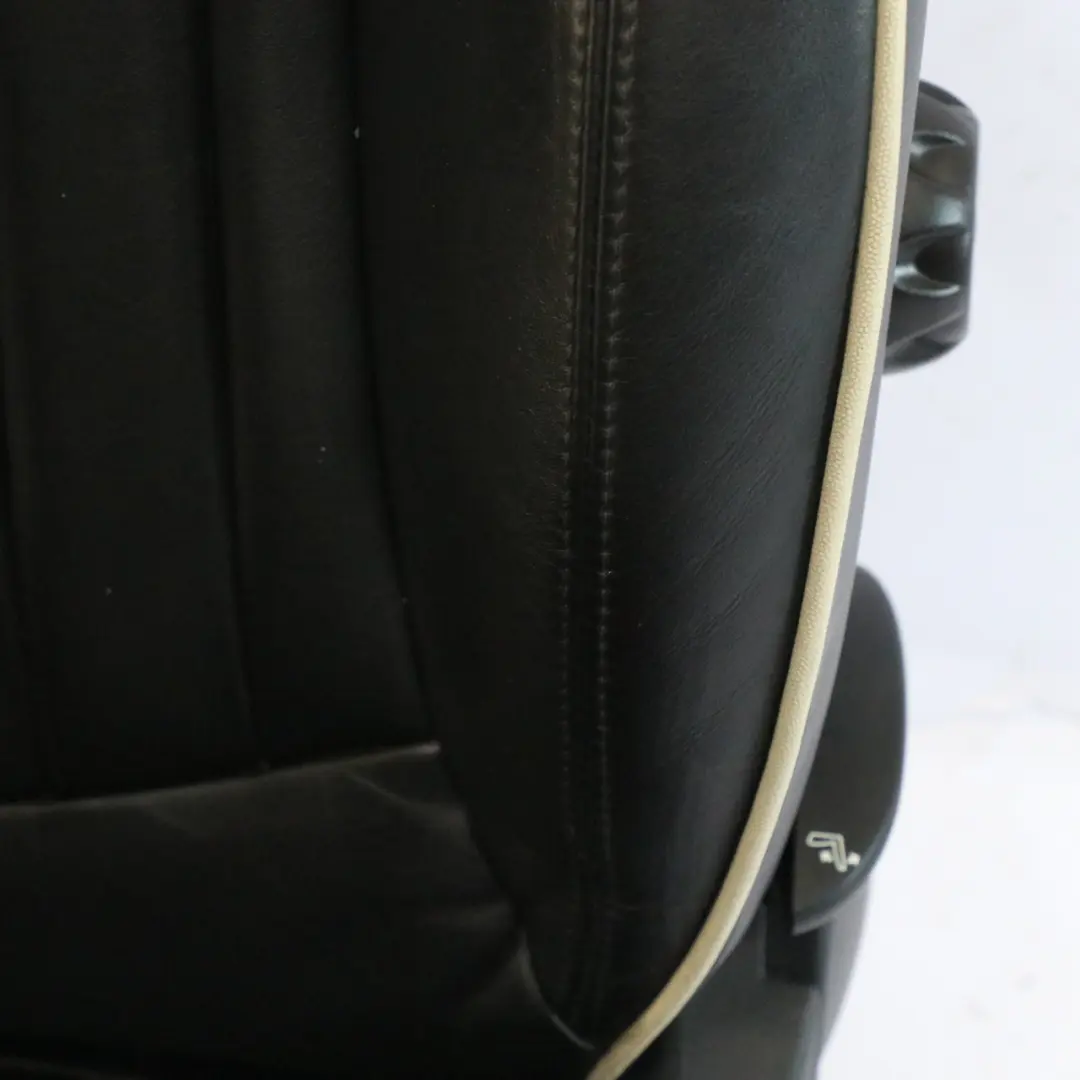 MINI Cooper One R55 R56 R57 Sport Black Leather Front Right Seat Side O/S - SKU 7229550-3 - Part number 7229550