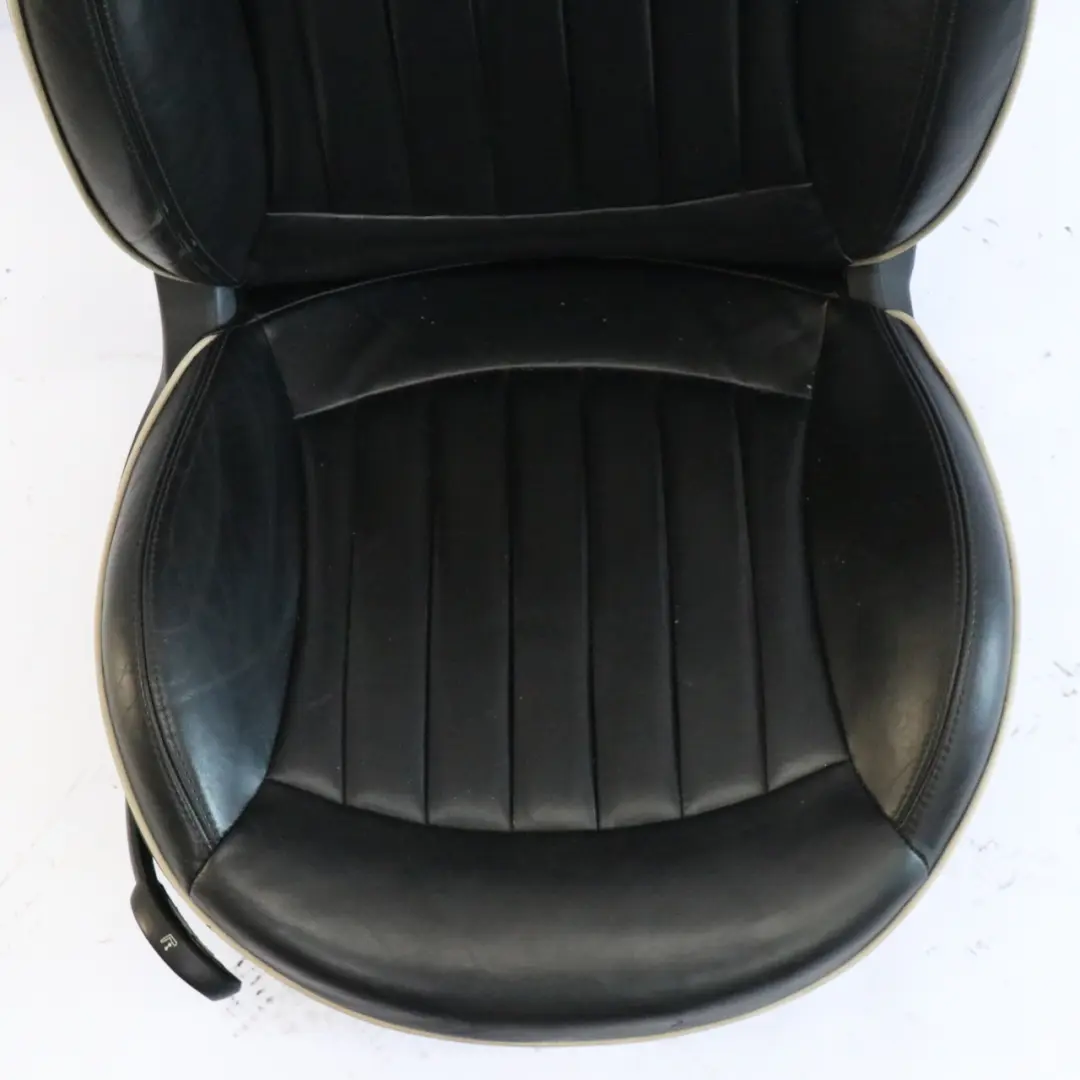 MINI Cooper One R55 R56 R57 Sport Siège avant droit en cuir noir - SKU 7229550-3 - Numéro de pièce 7229550