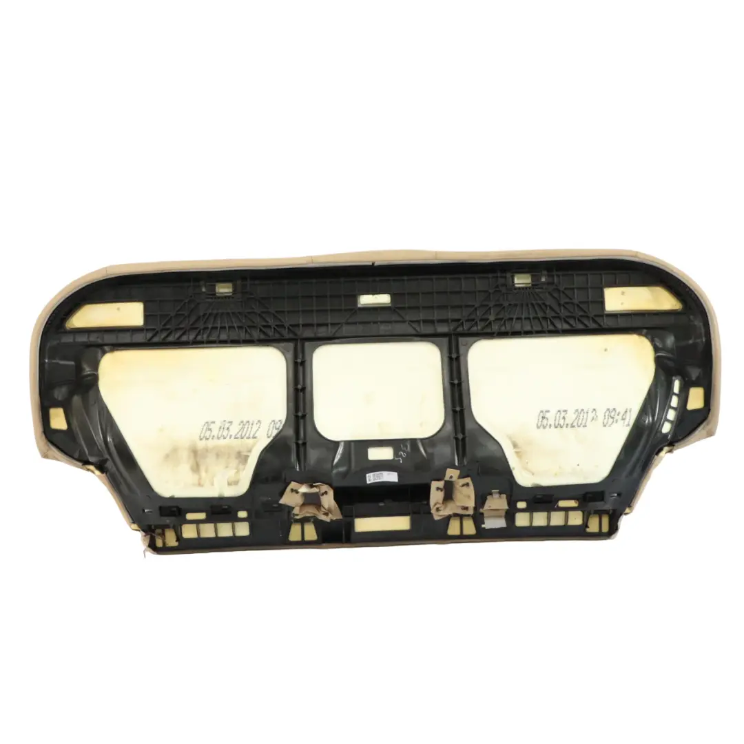 Bench Couch Sofa Leather Dakota Beige to BMW E90 LCI Rear Seat with Part number 7246513 BMW E90 LCI Rear Seat Bench Couch Sofa Leather Dakota Beige - SKU 7246513-1 - Part number 7246513