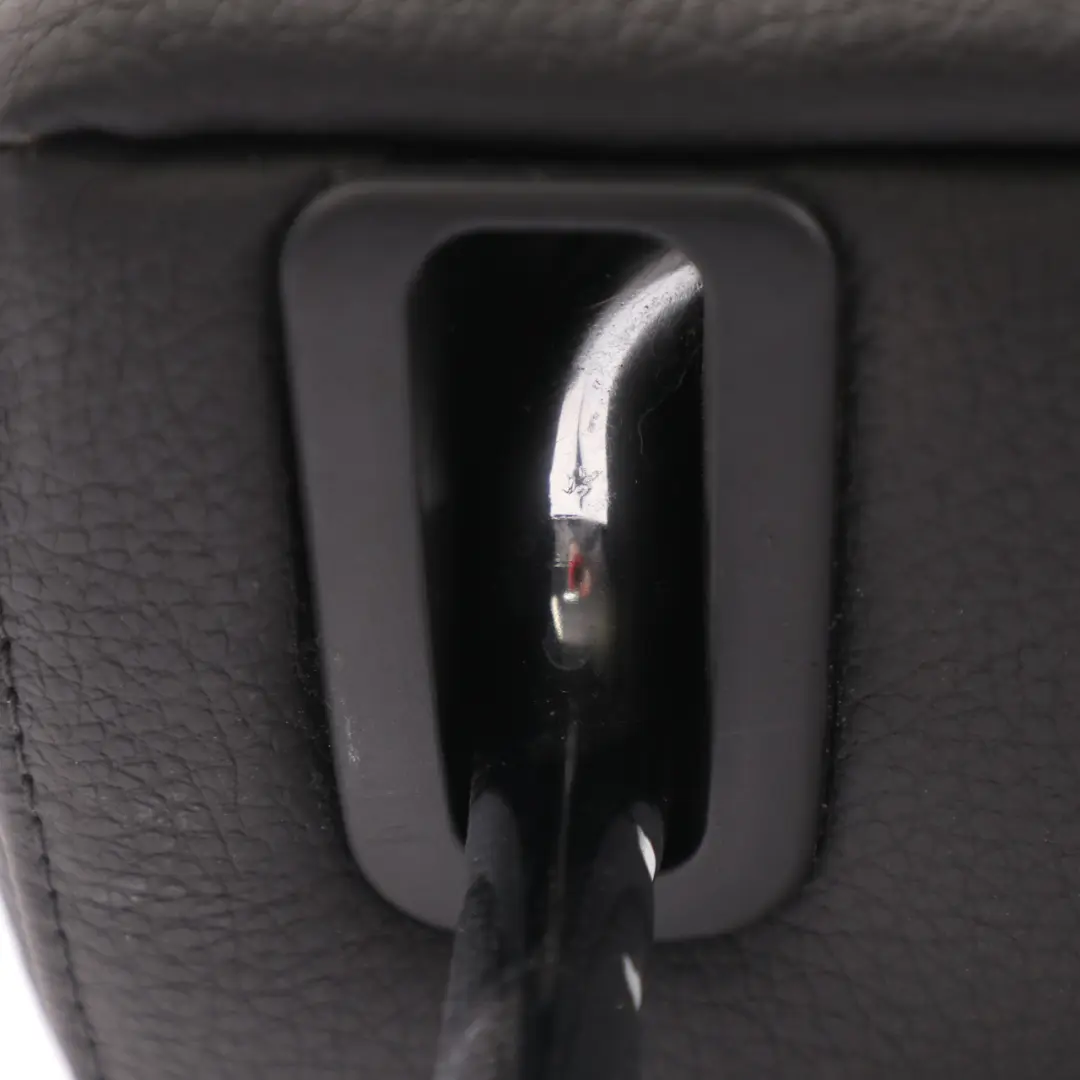 BMW E87 LCI E90 E91 Zagłówek Tylnej Kanapy Czarna Skóra Dakota - SKU 7246697-1 - Numer Części 7246697