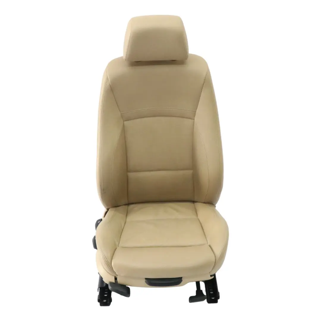 Front Seat BMW E90 E91 Sport Right O/S Heated Interior Leather Dakota Beige to with Part number 9156458 Front Seat BMW E90 E91 Sport Right O/S Heated Interior Leather Dakota Beige - SKU 9156458-2 - Part number 9156458