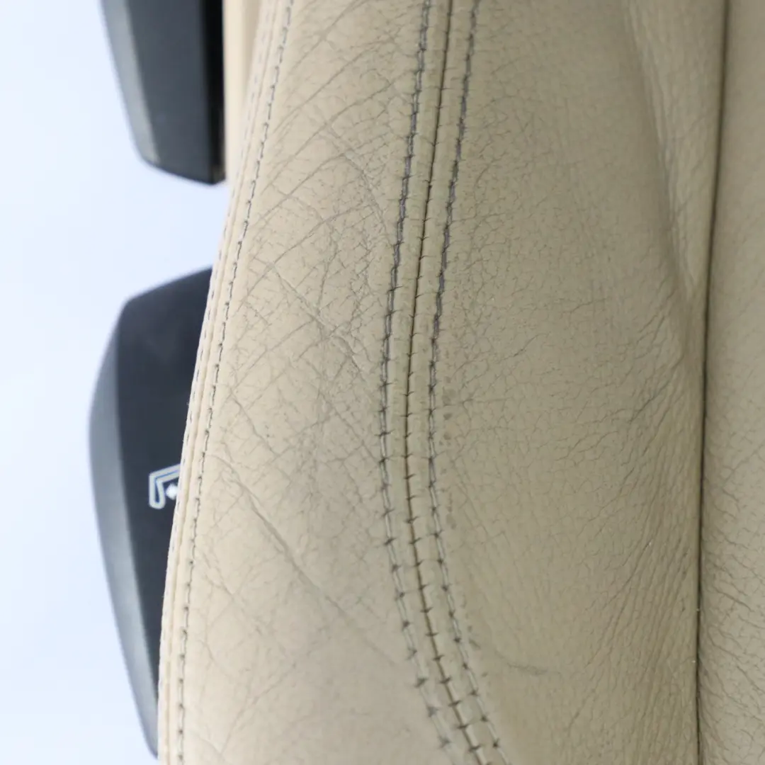  Vordersitz BMW E90 E91 Sport Rechts Beheizt Innenraum Leder Dakota Beige - SKU 9156458-2 - Teilenummer 9156458