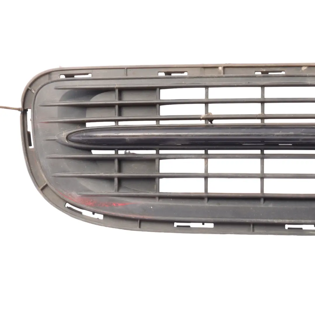 Mini Cooper One R55 R56 LCI Choc-Receveur Avant Grille Centre Noir - SKU 7250785 - Numéro de pièce 7250785