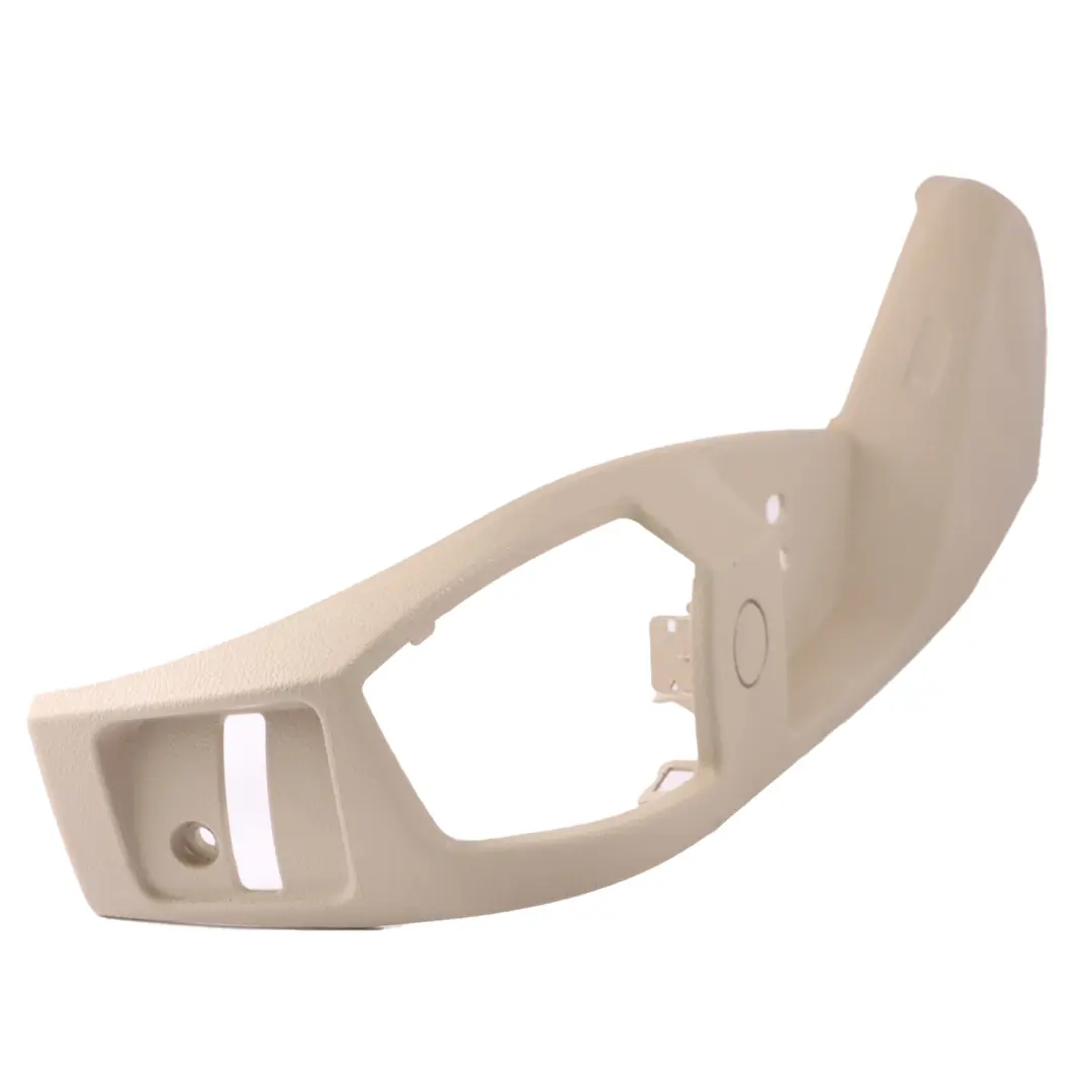 Pannello sedile BMW F11 Rivestimento sedile anteriore sinistro Oyster per con numero di parte 7250801 Pannello sedile BMW F11 Rivestimento sedile anteriore sinistro Oyster - SKU 7250801-1 - Numero di parte 7250801