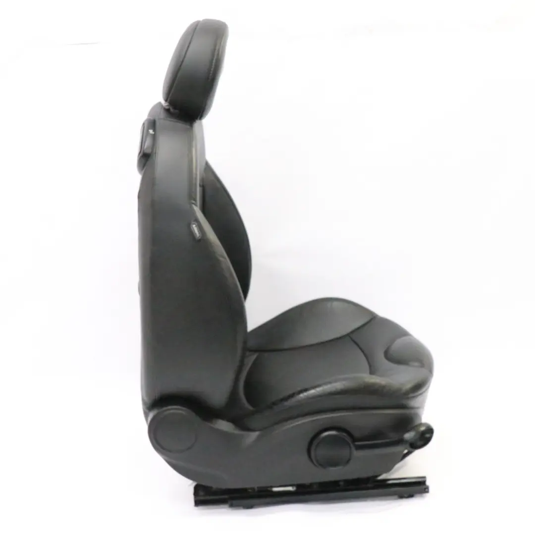 Mini R56 LCI Fotel Prawy Przód Skóra Czarna Grzany - SKU 7255520-4 - Numer Części 7255520