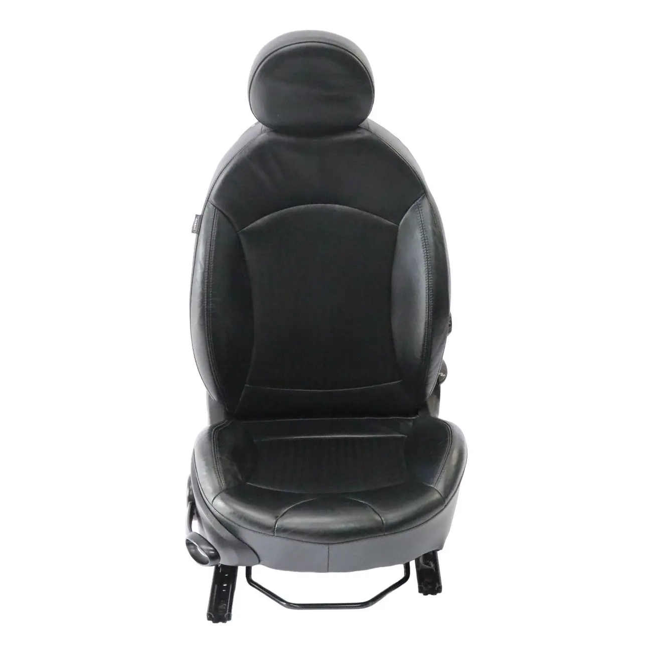 Siège Avant Mini R56 LCI Droit Side Chauffant Sport Carbone Noir Cuir Punch