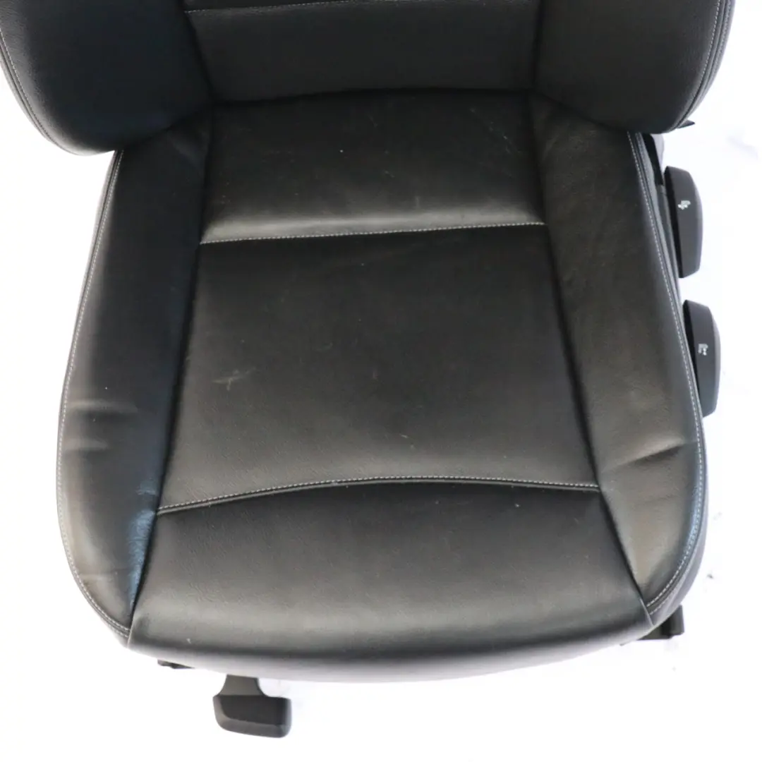 BMW X3 F25 Fotel Przedni Lewy Skóra Nevada Czarny - SKU 7255655-1 - Numer Części 7255655