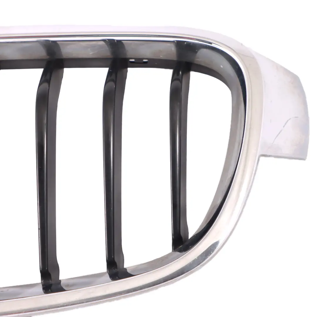 BMW F30 F31 LCI Front Bumper Grille Frame Left N/S Sport Chrome - SKU 7260497-1 - Part number 7260497