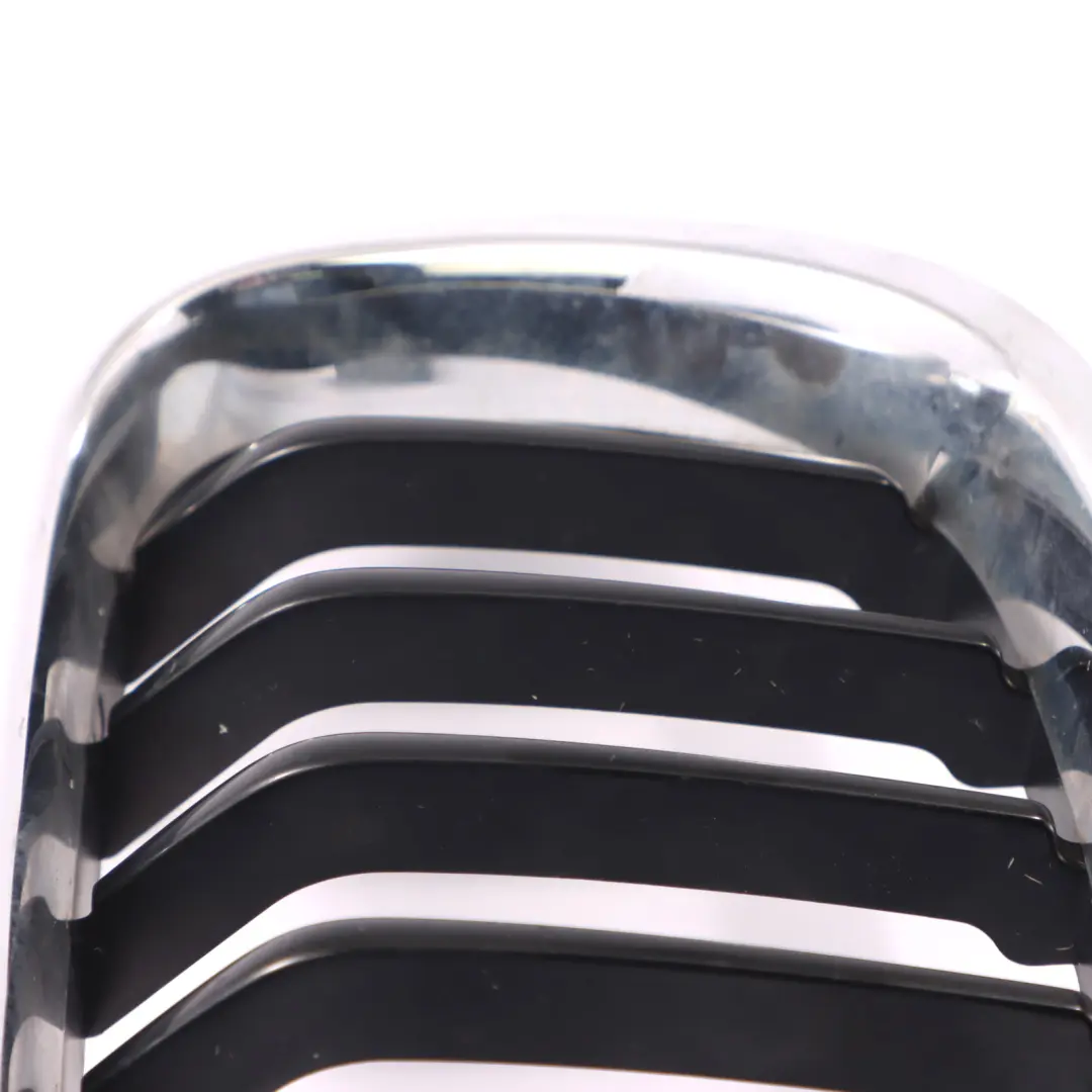 Front Bumper Grille Frame Left N/S Sport Chrome to BMW F30 F31 LCI with Part number 7260497 BMW F30 F31 LCI Front Bumper Grille Frame Left N/S Sport Chrome - SKU 7260497-1 - Part number 7260497
