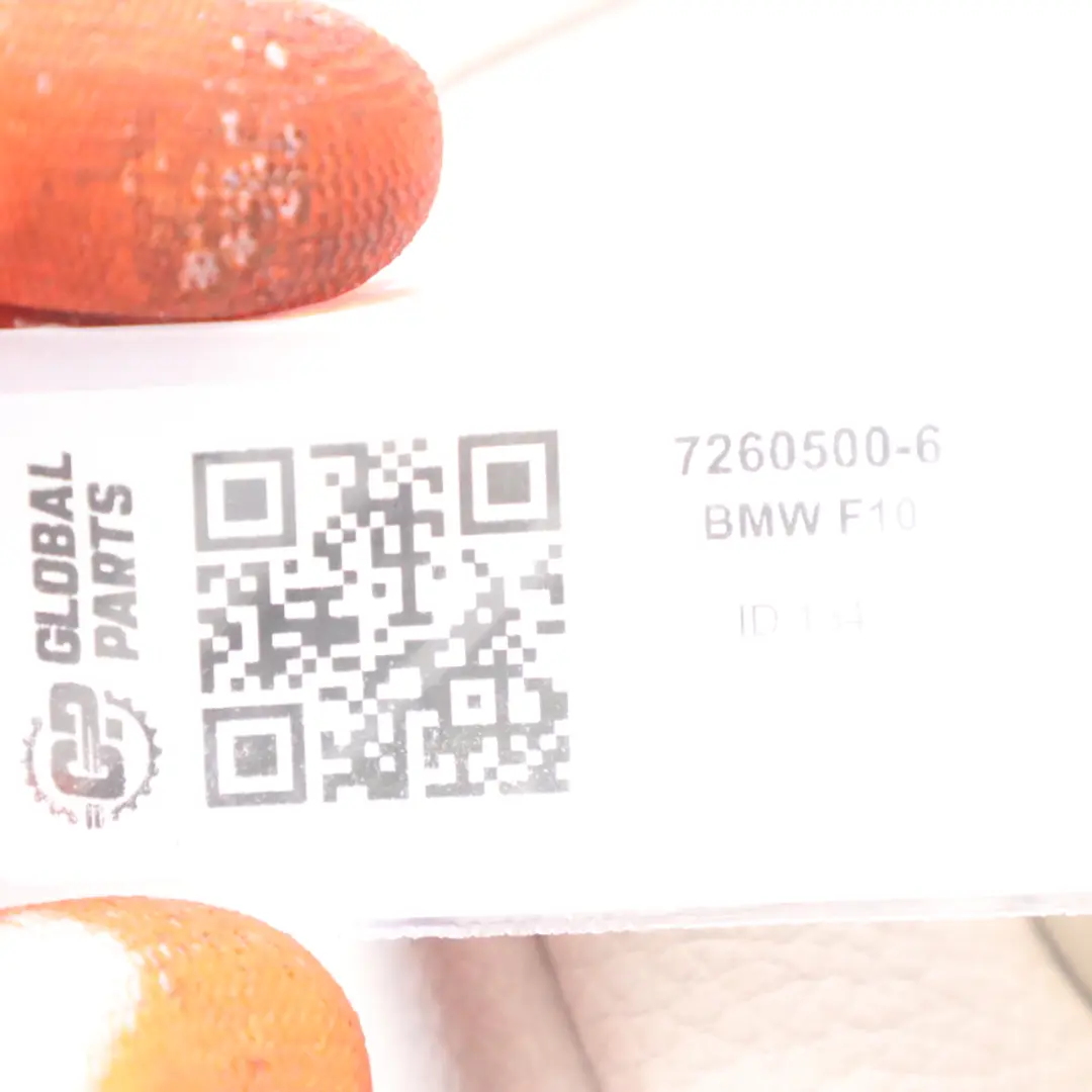 Front Seat BMW F10 F11 Right O/S Heated Leather Dakota Oyster Interior to with Part number 7260500 Front Seat BMW F10 F11 Right O/S Heated Leather Dakota Oyster Interior - SKU 7260500-6 - Part number 7260500