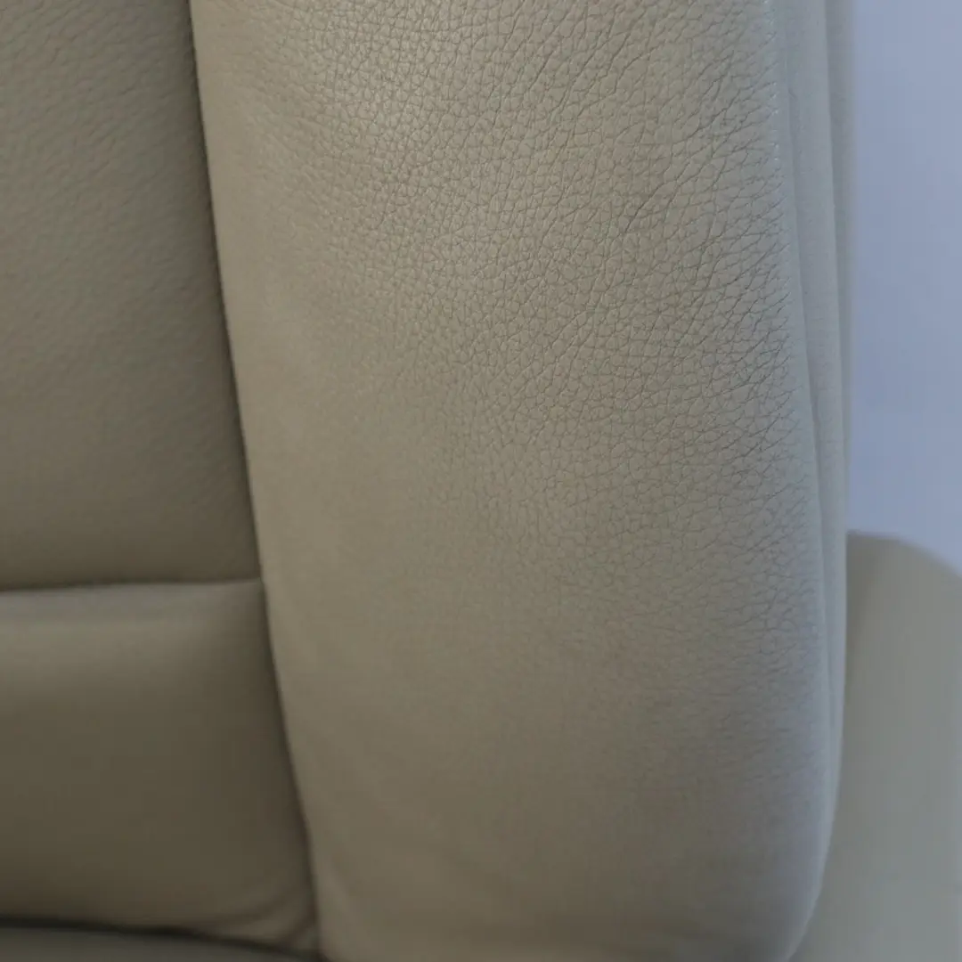 BMW F10 F11 Front Seat Left N/S Heated Leather Dakota Oyster Interior Lumbar - SKU 7260500-7 - Part number 7260500