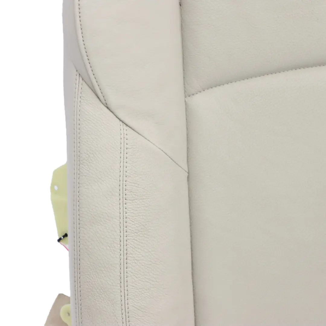 Backrest Cover Front Right Left Leather Dakota Oyster to BMW F11 Sport Seat with Part number 7260510 BMW F11 Sport Seat Backrest Cover Front Right Left Leather Dakota Oyster - SKU 7260510 - Part number 7260510