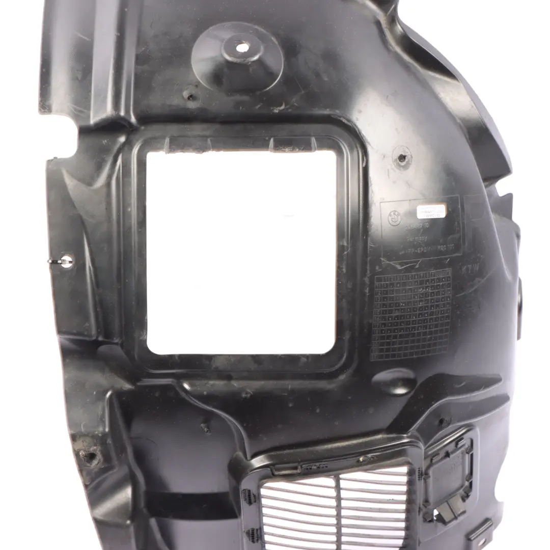 Guard Splash Front Section Wheel Arch Front Right O/S to BMW F30 F31 Cover with Part number 7260726 BMW F30 F31 Cover Guard Splash Front Section Wheel Arch Front Right O/S - SKU 7260726-5 - Part number 7260726