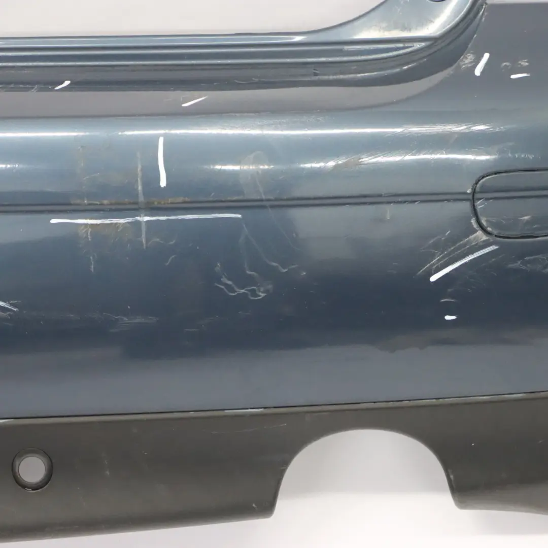 Mini R56 LCI Rear Bumper Trim Panel R57 LCI R58 Horizon Blue Metallic - A93 - SKU 7264356-HB - Part number 7264356