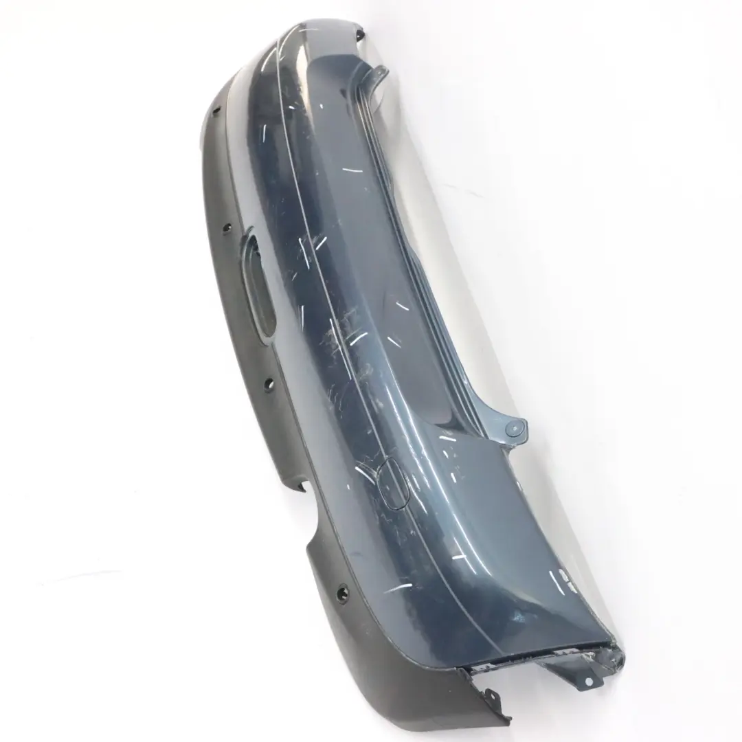 Mini R56 LCI Rear Bumper Trim Panel R57 LCI R58 Horizon Blue Metallic - A93 - SKU 7264356-HB - Part number 7264356
