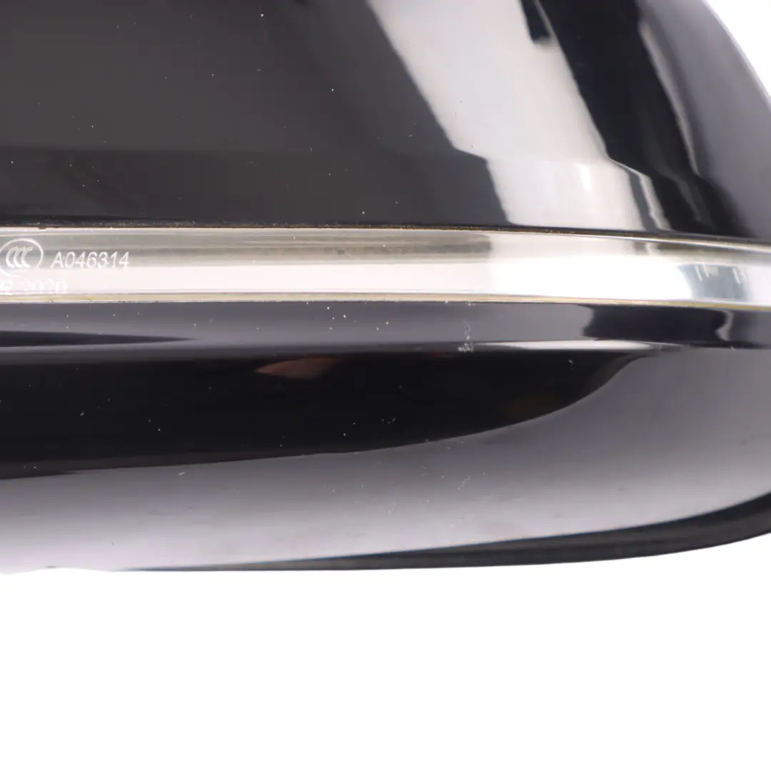 BMW F21 Mirror Wing Set Left Right N/O/S High Gloss Heated 6 PINS Heated Black - SKU RHD-7268600/7268599 - Part number 7268600/7268599