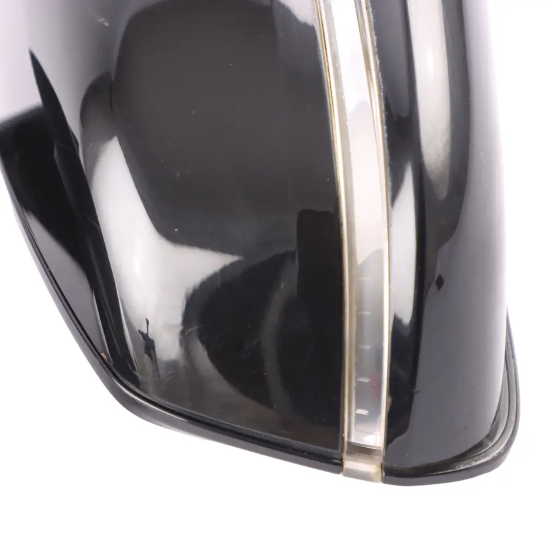 BMW F21 Mirror Wing Set Left Right N/O/S High Gloss Heated 6 PINS Heated Black - SKU RHD-7268600/7268599 - Part number 7268600/7268599