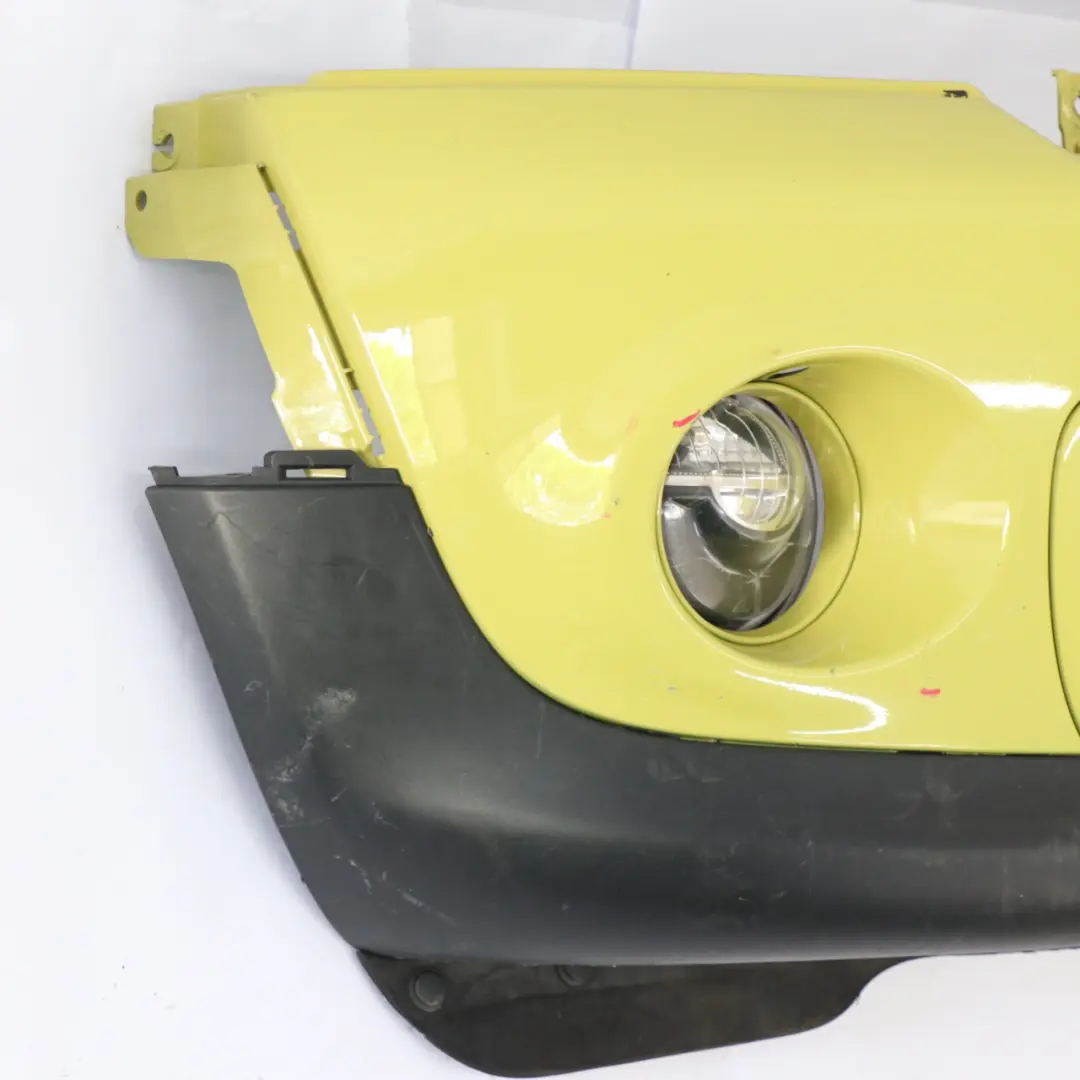 Front Bumper Mini R55 R56 LCI Complete Trim Panel Interchange Yellow - A95 - SKU 7268746-INTER - Part number 7268746