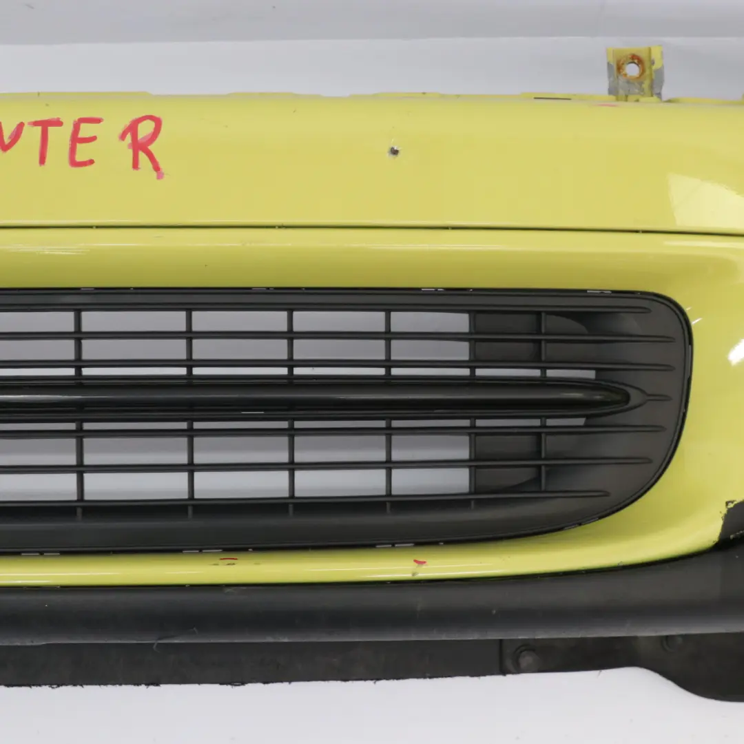 Front Bumper Mini R55 R56 LCI Complete Trim Panel Interchange Yellow - A95 to with Part number 7268746 Front Bumper Mini R55 R56 LCI Complete Trim Panel Interchange Yellow - A95 - SKU 7268746-INTER - Part number 7268746