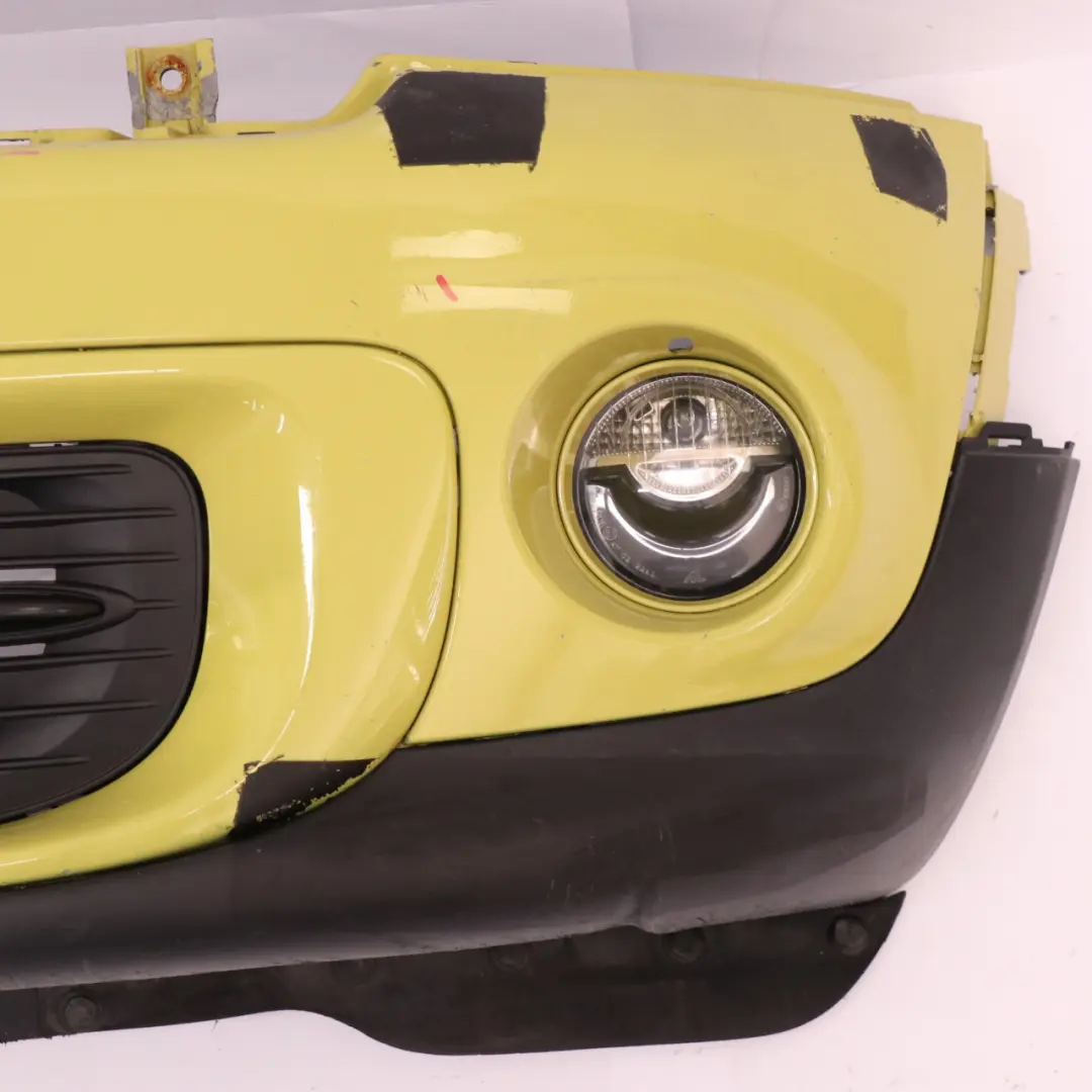  Front Bumper Mini R55 R56 LCI Complete Trim Panel Interchange Yellow - A95 - SKU 7268746-INTER - Part number 7268746