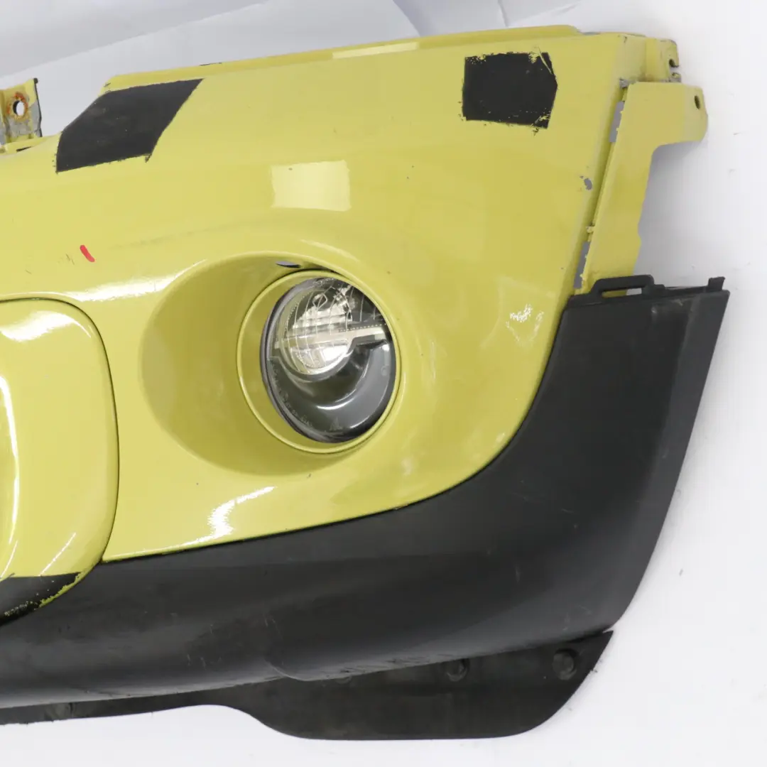 Front Bumper Mini R55 R56 LCI Complete Trim Panel Interchange Yellow - A95 to with Part number 7268746 Front Bumper Mini R55 R56 LCI Complete Trim Panel Interchange Yellow - A95 - SKU 7268746-INTER - Part number 7268746