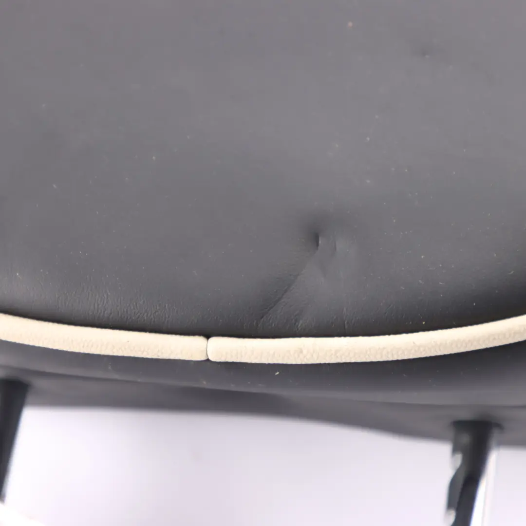 Headrest Mini Cooper R55 R56 Front Seat Left Right N/O/S Leather Carbon Black to  with Part number 7270453  Headrest Mini Cooper R55 R56 Front Seat Left Right N/O/S Leather Carbon Black - SKU 7270453 - Part number 7270453