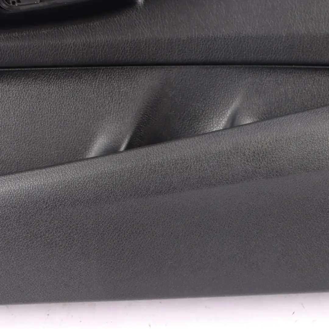 Front Left N/S Door Lining Card Leather Dakota Black Red Accent to BMW F20 with Part number 7282819 BMW F20 Front Left N/S Door Lining Card Leather Dakota Black Red Accent - SKU 7282819 - Part number 7282819