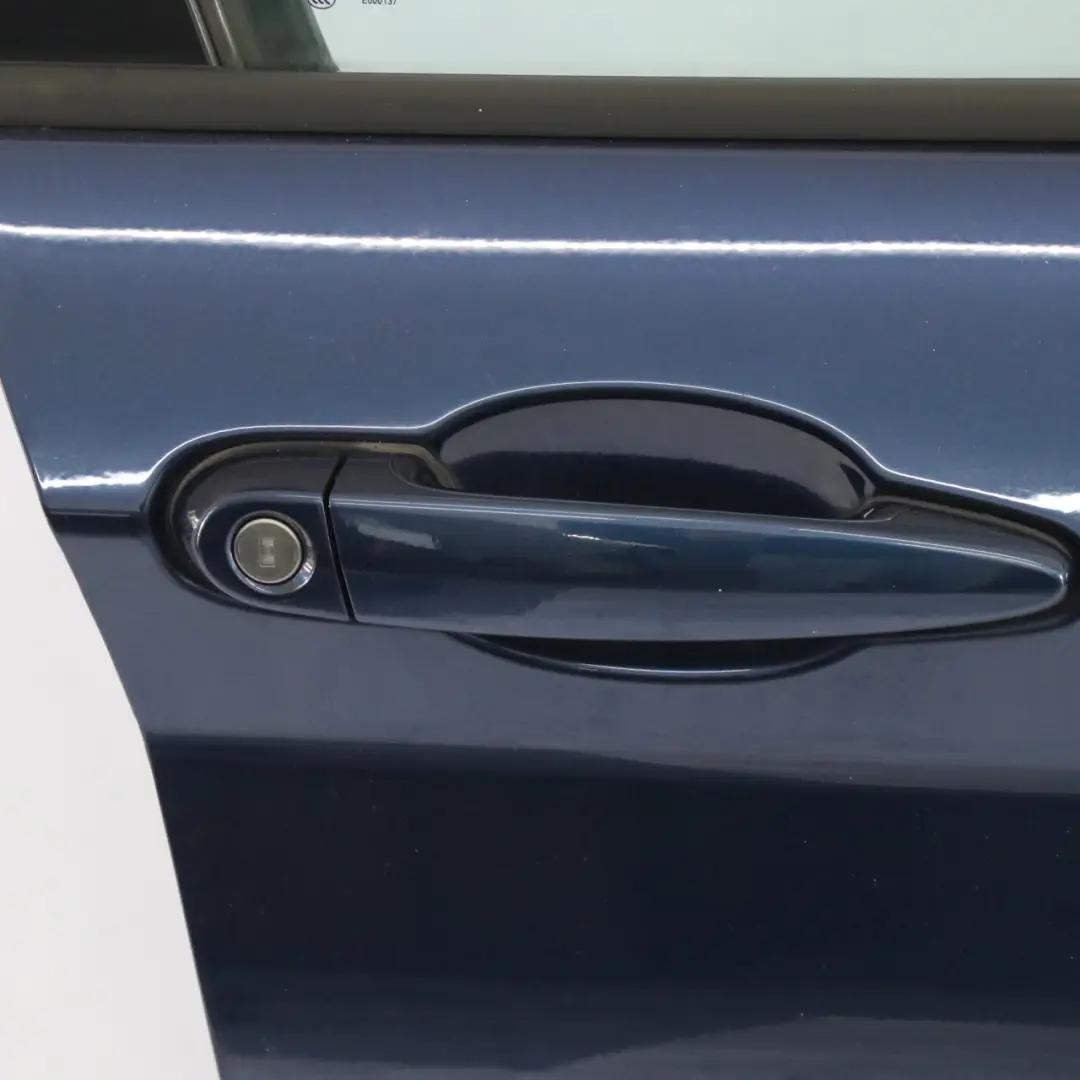 BMW F20 Drzwi Prawe Przednie Tiefseeblau Niebieski Metalik - A76 - SKU 7284512-DSB - Numer Części 7284512