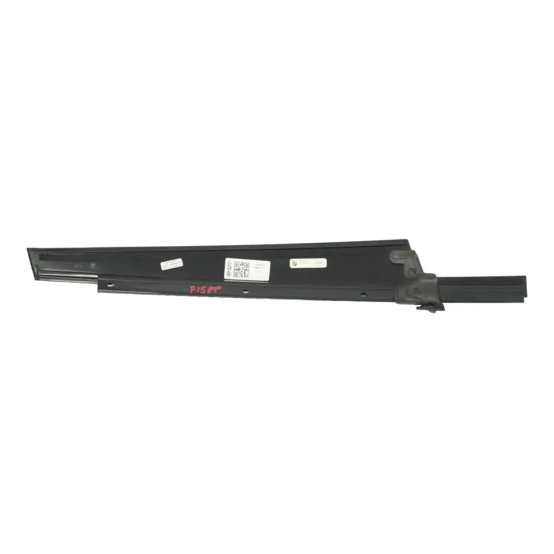 BMW X5 F15 Window Finisher Front Right O/S Frame B-Pillar High Gloss - SKU 7289614 - Part number 7289614