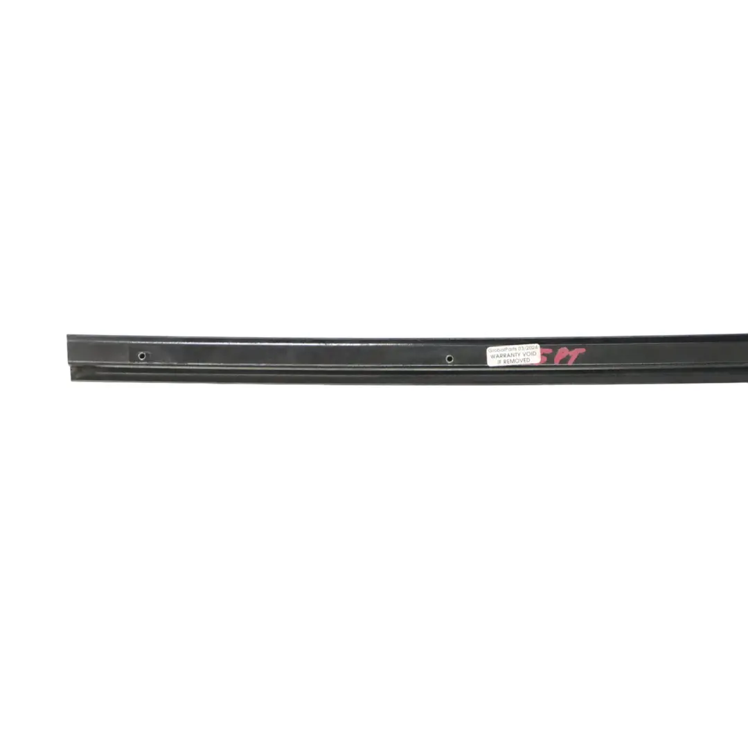 BMW X5 F15 Window Guide Rear Right O/S Web Cover Trim Strip High Gloss - SKU 7289658 - Part number 7289658